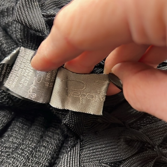 Pepa Pombo Black Knit Tunic Top Mini Dress With Pockets NWT M - Picture 7 of 13